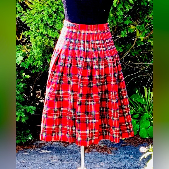 Vintage Composition Petite Skirt - Picture 2 of 9